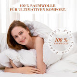 Donzen dekbed 135X200 Alle seizoenen 100% katoen 4-seizoenen dekbed 135X200 met ganzendons en veren Hoog pluizig 3D-schottendoos Medium warmte Quilts en quilts Naty Shop