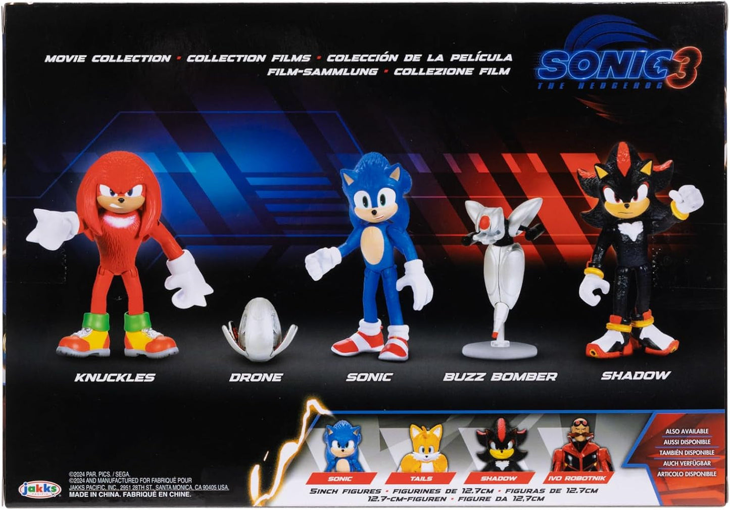 Sonic 3 Movie 6 Cm Actiefiguren Multipack Actiefiguren Naty Shop