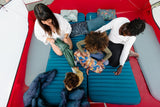 Therm-A-Rest Cascade Samendrukbaar kussen met koord, Campingkussen, Kleur: Topowave, Maat: L Naty Shop Reiskussens