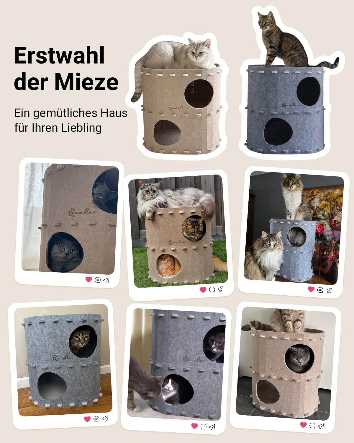 Dekens en meubels, Huisdieren, Grotten en huizen, Katten, Kattenbedden, Katten - Bedden, Matrassen