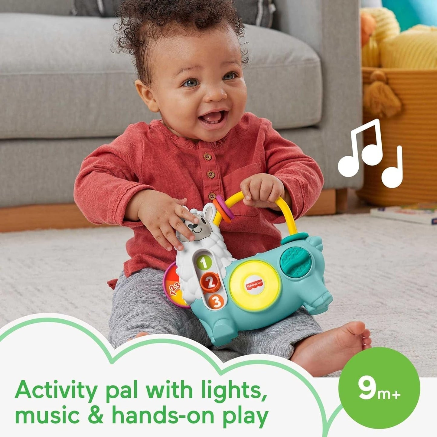 Fisher-Price Linkimals Emma lama babyspeelgoed Naty Shop