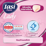 LADY Broek 48 Wegwerpbroekje voor urine-incontinentie Absorptievermogen Grote maat S voor dames 48 stuks