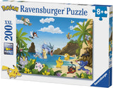 Ravensburger puzzel voor kinderen - 12840 Vang ze allemaal! - Pokémon-puzzel voor kinderen vanaf 8 jaar, met 200 stukjes in XXL Puzzle Naty Shop-formaat