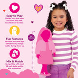 Our Generation - Milo - Jongenspop van 46 cm - Levensechte bruine ogen en krullend bruin haar - Bagage op wielen en reisaccessoires - Fantasiespel - Speelgoed voor kinderen vanaf 3 jaar