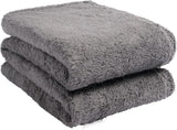 Brentford's Teddy Fleece Deken Groot Beddeken Pluche Superzacht Warm Slaapbank Sprei Zwart - 150 X 200 Cm Bedden en Dekens Besuche den Brentfords-Store Houtskoolgrijs 200 X 240 Cm