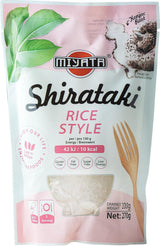 Shirataki-stijl Miyata-rijst gemaakt van konjacmeel, 1 pakje (1 x 270 g)
