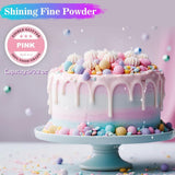 Eetbare glitter - 6G kleurstofpoeder voor chocolade, aardbeien, muffins, cakes, fondant (goud)