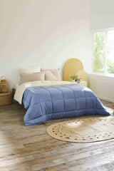 Toison D'Or Silkydor naturel dekbed, 380 satijnkatoen, 240 X 280 cm, wit Dekbedden en dekbedden Naty Shop Petrol/kit Complete Xl
