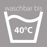 Traumnacht orthopedisch waterkussen met verstelbare vulhoeveelheid, 100% katoenen hoes, 40 x 80 cm, ontwikkeld in Duitsland - gemaakt in EU, wit, 1 stuk (1 pak) Naty Shop standaardkussens
