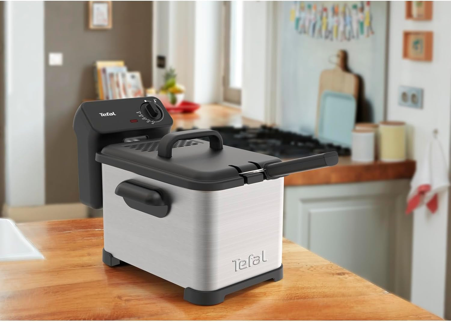 Tefal Family Pro Access 4.0L, 3000 Watt, semi-professioneel, met olie, afneembare olietank, koelzonetechnologie Apparaten Naty Shop