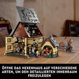 LEGO Ideas Hocus Pocus: Heksenhuisset van de Sanderson Sisters, collectie voor volwassenen met huis, 6 minifiguren en accessoires, vrouwelijk en mannelijk 21341 Bouwsets Besuche in LEGO-Store