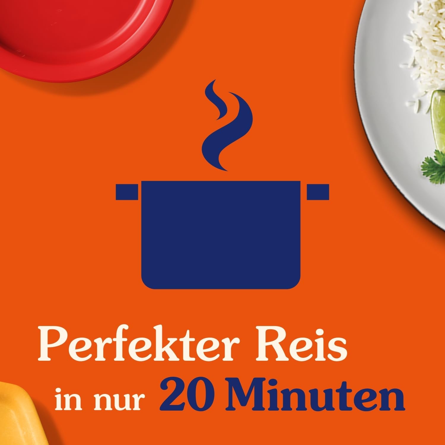 BEN'S ORIGINAL™ langkorrelige rijst, gekookt in zak, 9 x 500 g, 20 minuten