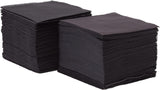 Saten Ser22104961 Cocktail, servetten 20 X 20, 2 lagen, 1/4 vouw, 100 servetten, Punta-Punta, zwart