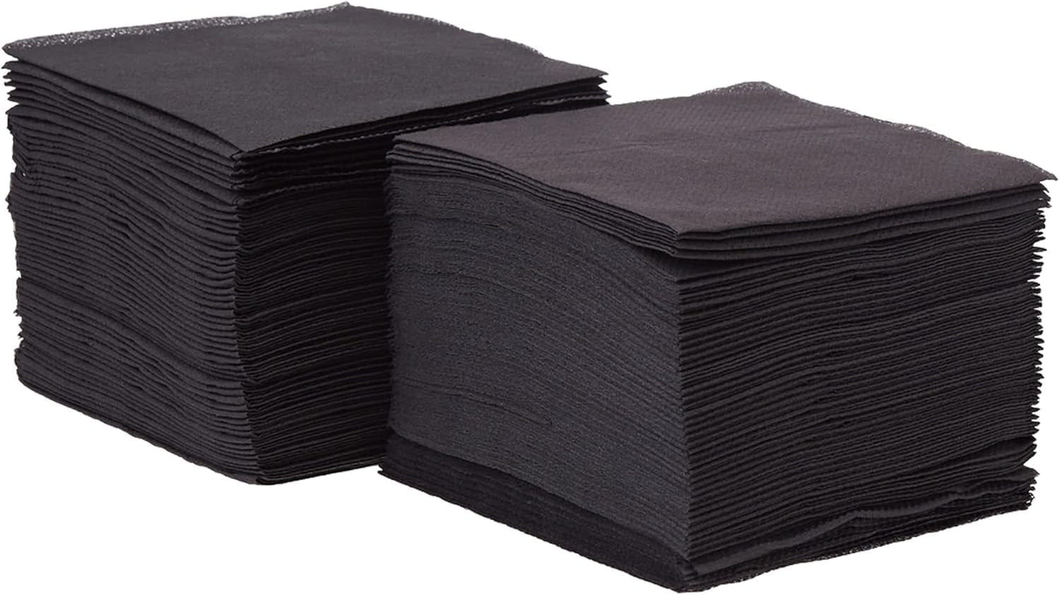Saten Ser22104961 Cocktail, servetten 20 X 20, 2 lagen, 1/4 vouw, 100 servetten, Punta-Punta, zwart