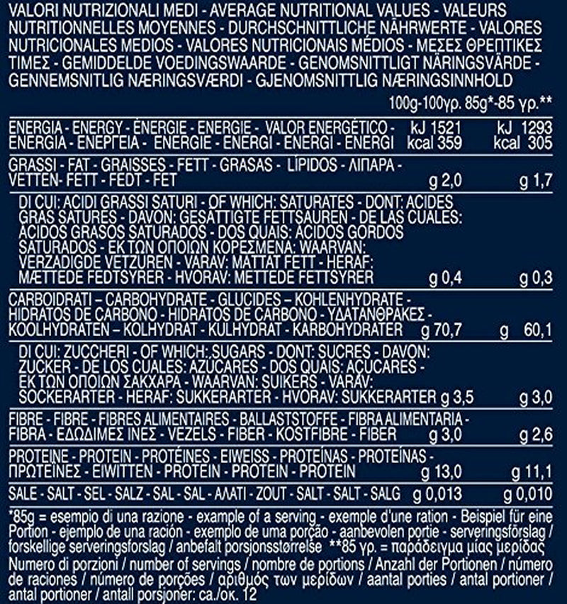 Barilla Selezione Oro Chef Orecchiette Pugliesi, verpakking van 9 (9 x 1kg)