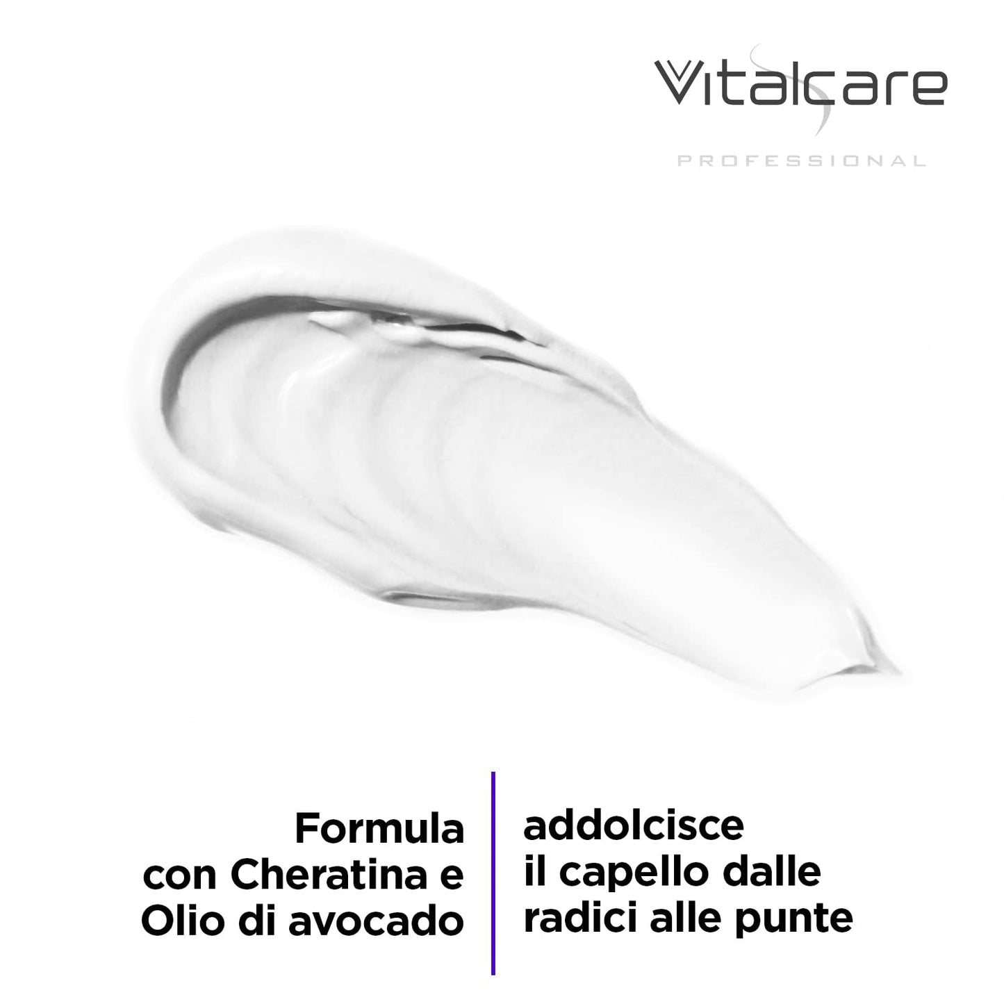 | PRO Smooth - Disciplinair haarmasker voor krullend, weerbarstig en moeilijk steil haar met keratine en avocado-olie, 25 ml Naty Shop haarmasker