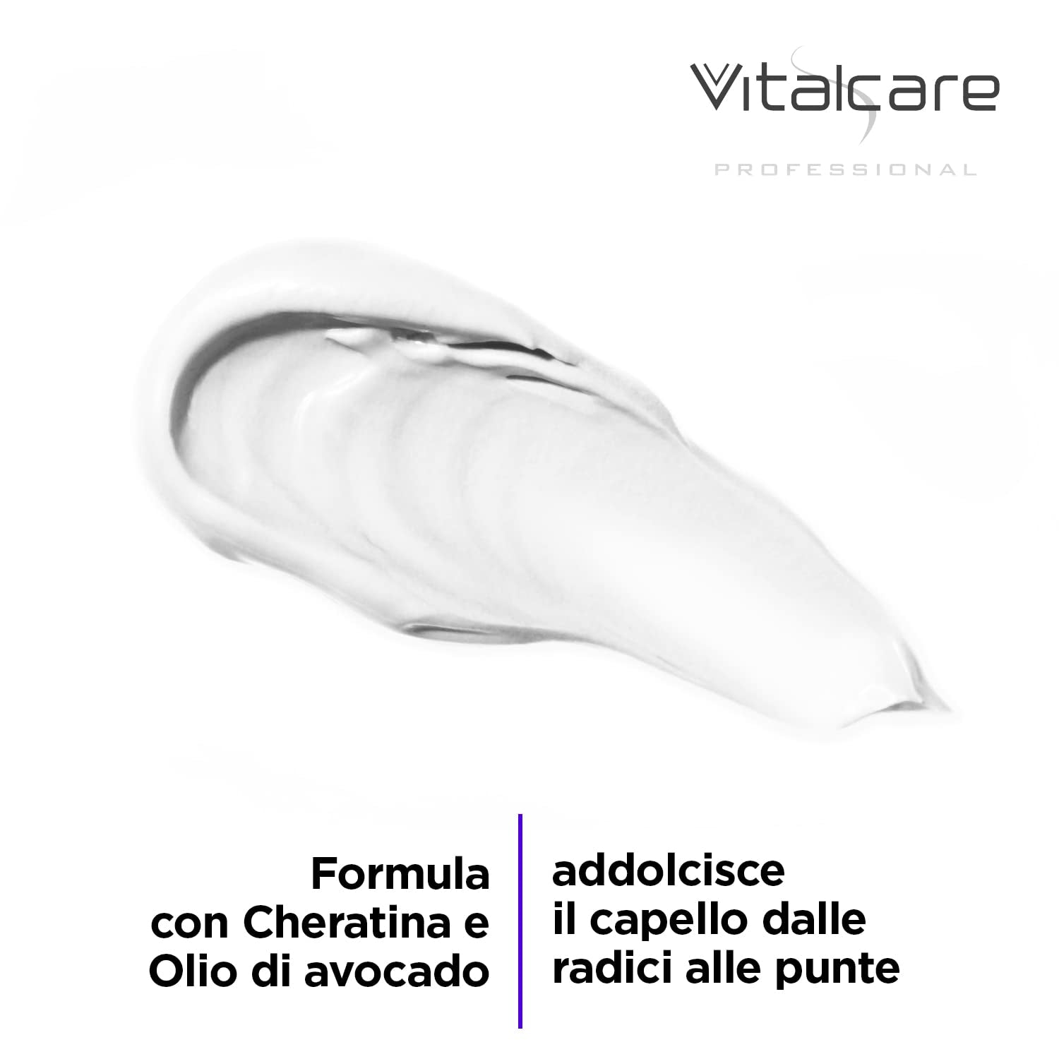 | PRO Smooth - Disciplinair haarmasker voor krullend, weerbarstig en moeilijk steil haar met keratine en avocado-olie, 25 ml Naty Shop haarmasker