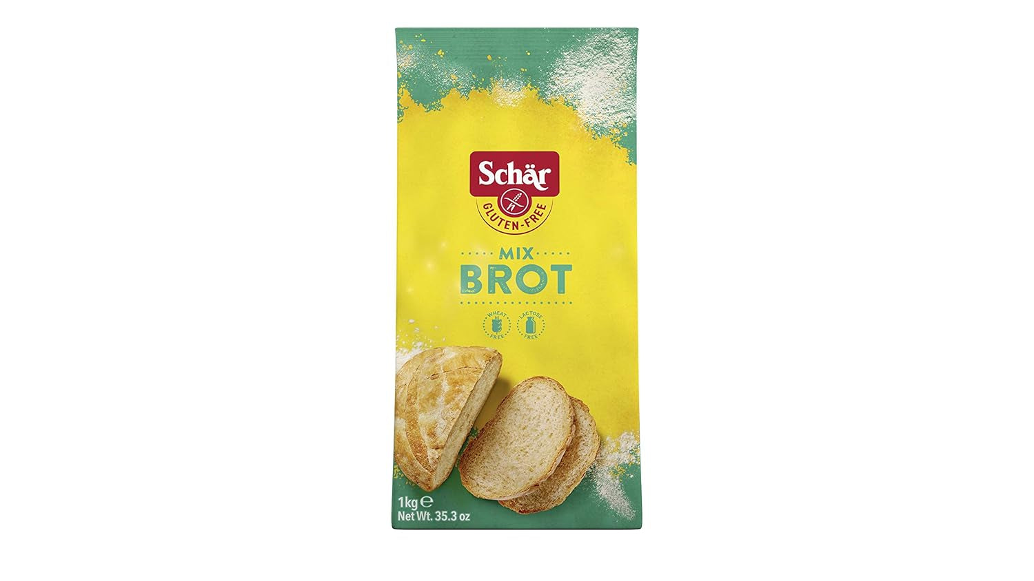 Mix B - Brot Mix Backmischung Glutenvrij 1 kg, 10 Er-pakket Naty Shop Standaardtitel