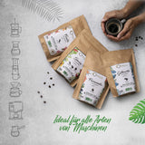 ORIGEENS Bio Kaffeebohnen Probierset 1kg | Premium Bio Arabica Kaffee Ganze Bohnen Set 4x250g | Traditionele Röstung | Kaffee Geschenkset