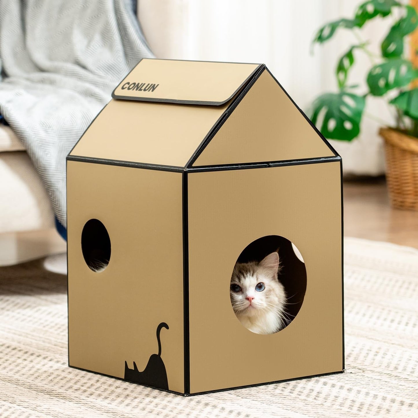 Dekens en meubels, Huisdieren, Grotten & Huizen, Katten, Kattenbedden, Katten - bedden, matrassen