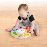 Baby Einstein, Hape, Cal's Smart Sounds Symphony Magic Touch Houten elektronisch activiteitenspeelgoed in 3 talen (Engels, Frans en Spaans), 3 standen, vanaf 6 maanden Babyspeelgoed Naty Shop