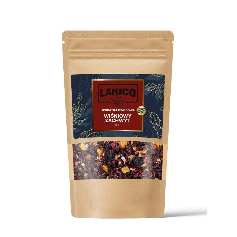 Larico Thee Natuurlijke fruitthee Früchtchen Mix Wilde aardbeien Euphorie 50 g/Topkwaliteit losse thee/Natuurlijke losse thee