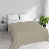 Italiaans beddengoed zomerdekbed CHIC, microvezel, DUBBEL 250X250Cm, bruin Dekbedden en dekbedden Naty Shop