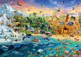 Schmidt Spiele 58324 Dierenwereld, puzzel 1000 stukjes Puzzel Naty Shop