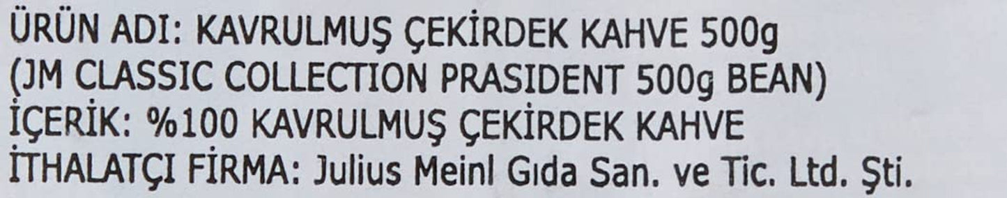 President hele bonen, pakket van 2 (2 x 500 g)