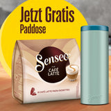 Senseo Pads Café Latte, 10 x 8 Getränke, 80 Kaffee Pos, inclusief Senseo Pad Dose