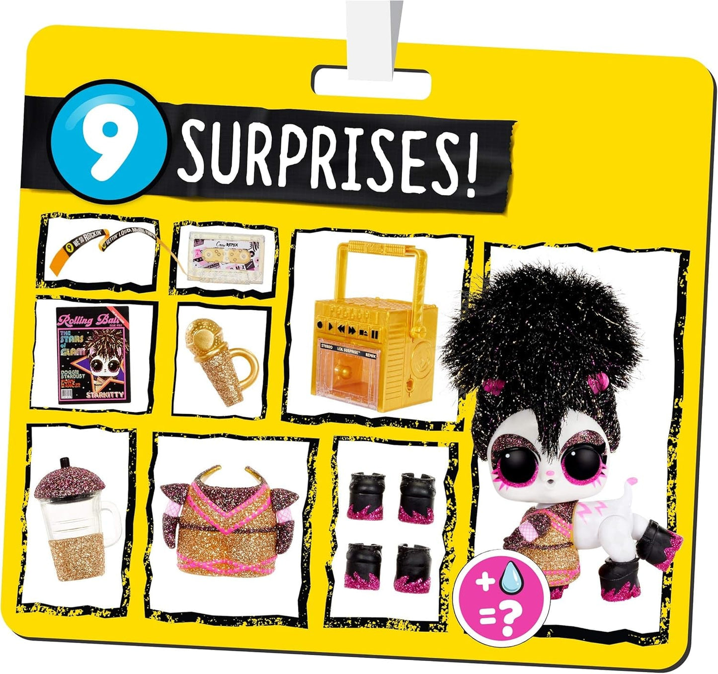 LOL Verrassing! 567080E7C Remix Pets - Collector's Item - 9 verrassingen met natuurlijk haar, accessoires en verrassingsteksten