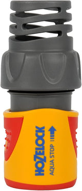 HOZELOCK - 2 slangkoppelingen Plus Ø 12,5 mm - 15 mm (1/2"- 5/8") Soft Touch: waterdichte, antislip, flexibele en verlengde slangaansluiting die draaien en druipen voorkomt [2050P0025]
