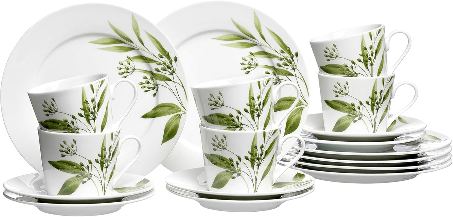 Ritzenhoff & Breker Evora koffieservies, 18 delig, porselein