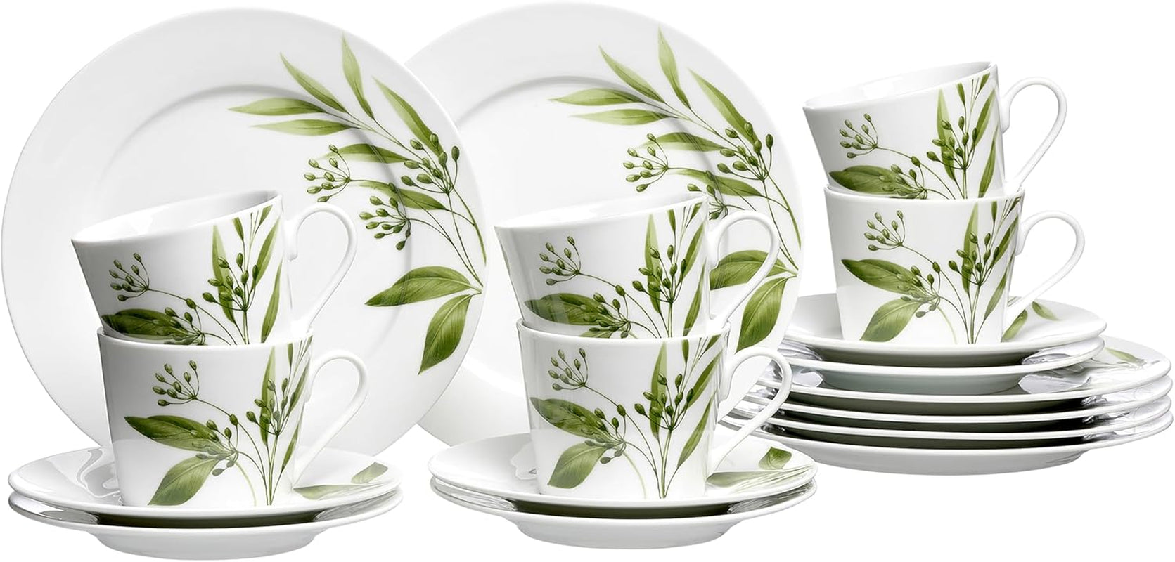 Ritzenhoff & Breker Evora koffieservies, 18 delig, porselein