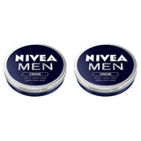 NIVEA MEN Creme, voedende huidcrème met vitamine E, 150 ml Naty Shop 2 x 75 ml 75 ml