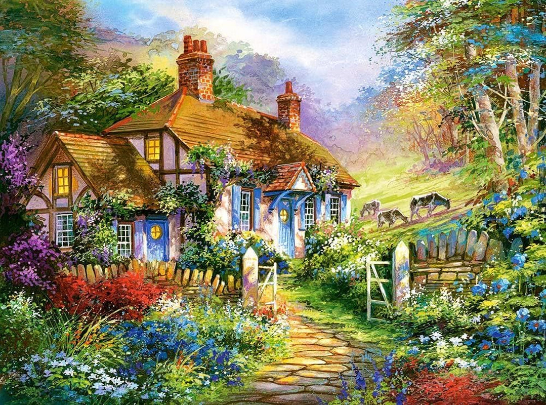 Castorland C-300402-2 - Forest Cottage, puzzel 3000 stukjes Puzzel Naty Shop