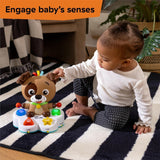 Baby Einstein, Drum & Learn Dean Muzikaal leerspeelgoed - Multisensorisch babyspeelgoed, 2 speelmodi, kleuren, vormen en instrumenten, 50+ geluiden, vanaf 6 maanden Babyspeelgoed Naty Shop