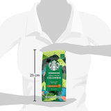 STARBUCKS Colombiaanse koffie met enkele oorsprong, medium gebrand, hele bonen 450 g (pak van 4)