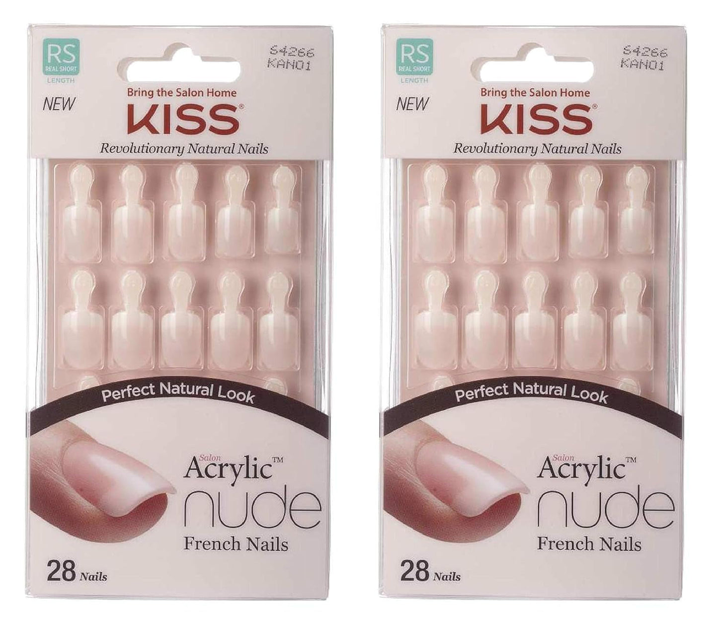 Kiss Nude Nails Amazing Nails (pak van 2)