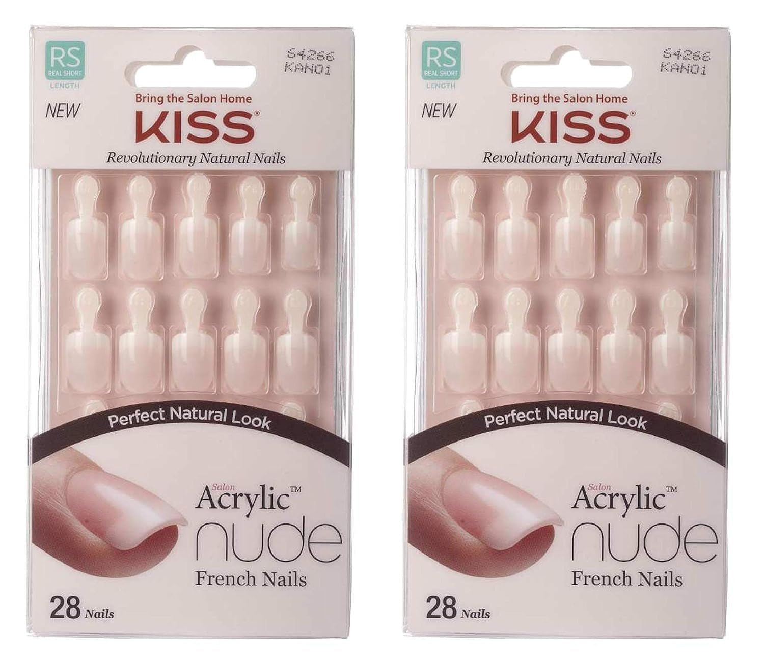 Kiss Nude Nails Amazing Nails (pak van 2)