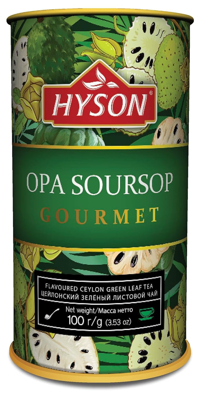 HYSON TEE Losse groene thee met ANODA OPA Sour Sup Ceylon Tea (Anoda groene thee 250 g.)