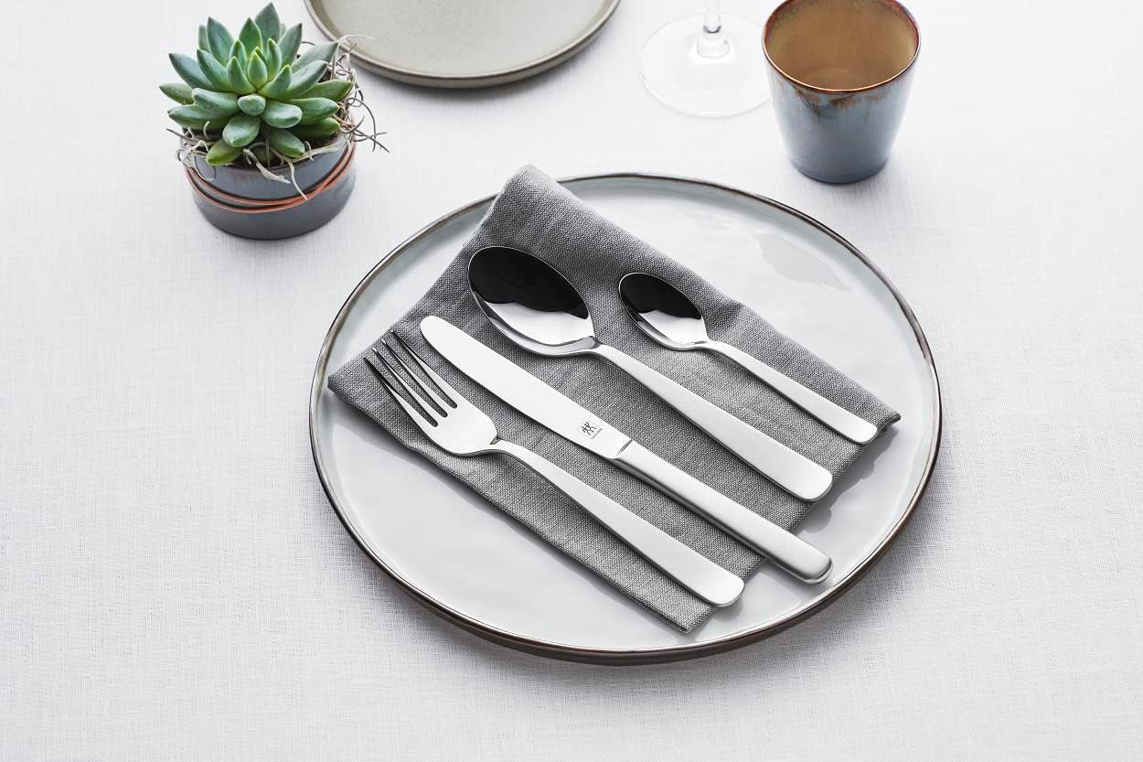 ZWILLING Roseland bestekset, 60-delig, voor 12 personen, roestvrij staal 18/10 Keuken Naty Shop