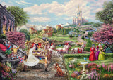 Schmidt Spiele 58038 Disney, Assepoester nog lang en gelukkig, Thomas Kinkade, puzzel 1000 stukjes, veelkleurige puzzel Naty Shop