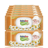 Gevoelige babydoekjes, 0% geur, 98% natuurlijke formule die de pH-balans van de huid herstelt, frisheidszegel, 54 doekjes