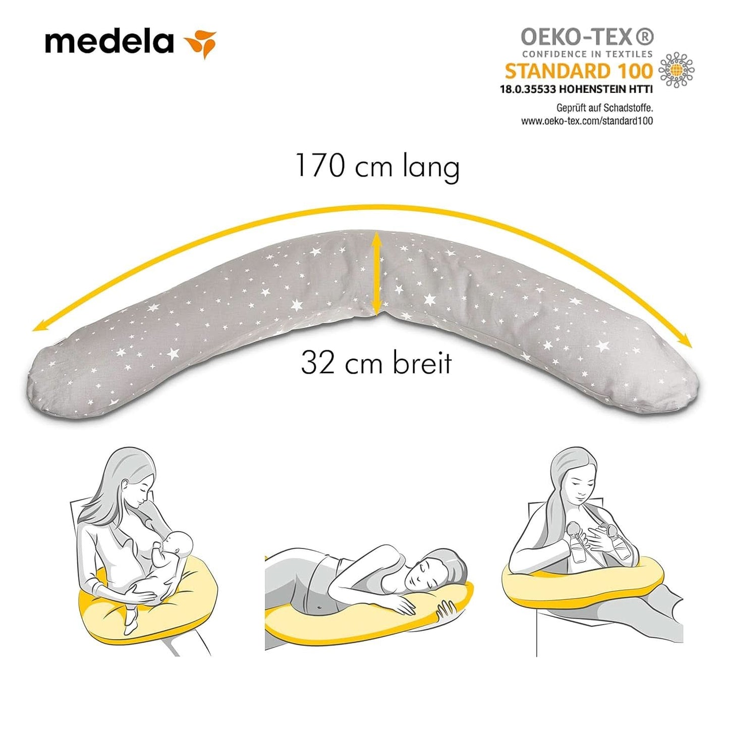 Medela Zwangerschaps- en borstvoedingskussen - Gevuld met Eps-microparels Accessoires Voeding en borstvoeding Bebe Naty Shop