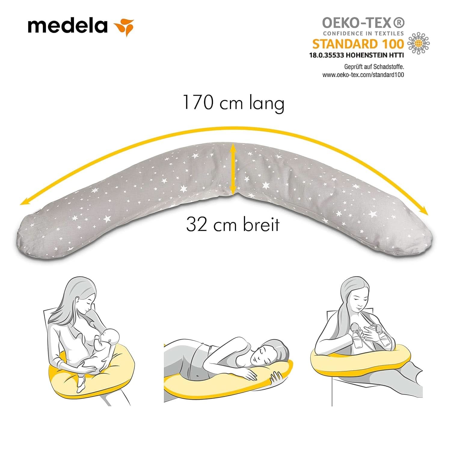 Medela Zwangerschaps- en borstvoedingskussen - Gevuld met Eps-microparels Accessoires Voeding en borstvoeding Bebe Naty Shop