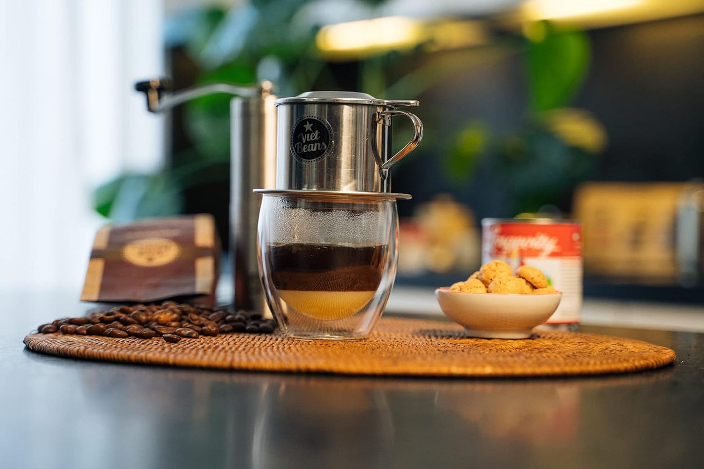 VietBeans 100% Robusta – Ganze Bohne - Kaffeespezialität aus Vietnam - Kräftig en würzig – 250g