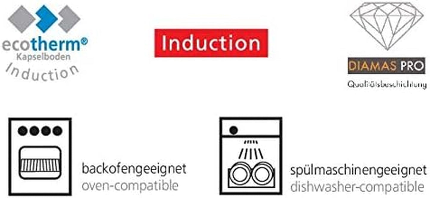 Gastrosus Industar Diamas Pro, roestvrijstalen potten en pannen Naty Shop
