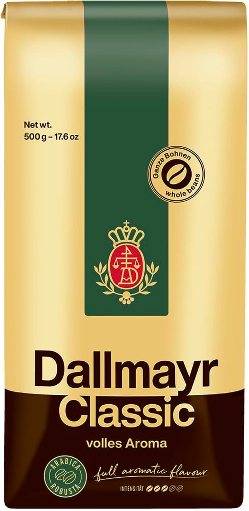 500 g klassieke hele bonen