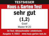 GRAEF Master M20EU Multi Slicer in roestvrij staal, zilver Shredders en Slicers Naty Shop